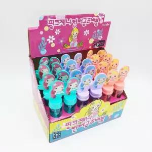 인어공주 비눗방울 24개입1박스- 700 핑크제니 비누방울