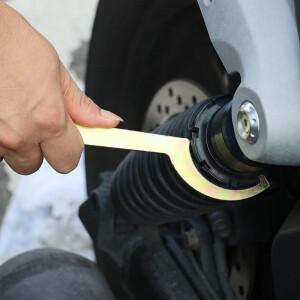 호환 오토바이 완충기 렌치 진동 아이솔레이터 서스펜션 스패너  충격 흡수 용수철  부드러움 경도 조정 도