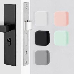 벽용 도어 스톱 실리콘 범퍼 스톱퍼 가드 충돌 실드 접착 쿠션 방지 패드