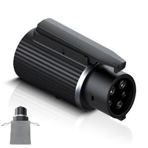 하이나다 테슬라-J1772 전기차 충전 어댑터, NACS-J1772 컨버터, 80A/240V, IP55 방수, 테슬라 월 커넥터, 목적지 충전기, 모바일 충전기와 호환 가능