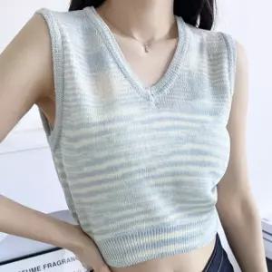 데일리 심플 티 베이직 넥 여름 일상 이너 브이 기본 민소매 데이트 나시