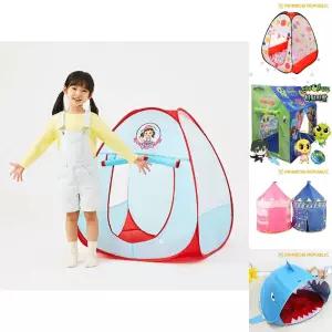 애기 유아용 텐트 어린이 조리 도구 캠핑 놀이 세트/소꿉놀이/놀이텐트/볼풀/실내/인디언/아기/유아/미니