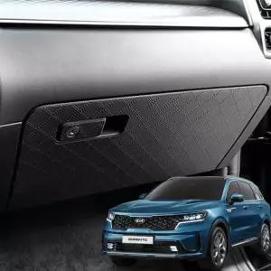 자동차 쏘렌토 실내몰딩 스크래치방지 글로브박스커버 가죽 MQ4 [f8798AE]