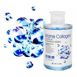 마린 500ml 클렌징 크린업 3W 클랜징 클랜징워터 콜라겐 워터 클렌져
