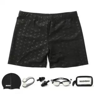 S 남성실내수영복세트 수영수경수영복세트 남자실내수영복세트 6종세트 물안경