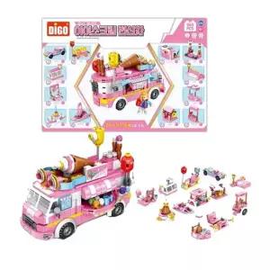 자유학기제 아이스크림 변신차 멀티블럭 디고 553pcs 12in1 [fA23A2C]