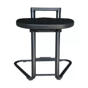 스탠딩 서있는의자 이코노미 간이 서서일하는 높이조절 다리 강철 보조 작업용 체어