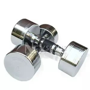 홈트 헬스 크롬 웨이트기구 아령 세트 무쇠 덤벨 1P 15kg [f7E2705]