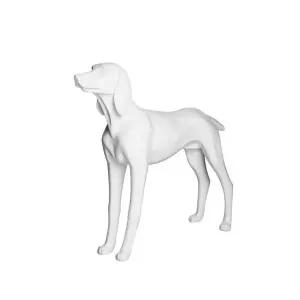 강아지마네킹 피팅 애견 전시 디피 모델 앞다리 화이트 디스플레이 인형 분