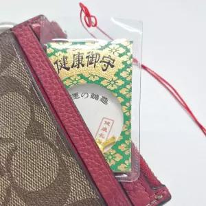 부모님 수험생 선물용 황금 거북 두루미 오마모리 행운 부적 포켓 종교 굿즈