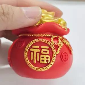 외국인선물 전통공예 미니 금원보 복주머니 개업 집들이 풍수 인테리어 장식 소품 황금