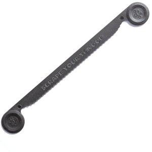 혀 긁기 - 구강 을 위한 일일 1위. 100% 재활용, 재사용 및 개그 방지 클리너 (1개들이 팩)