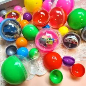 뽑기 캡슐 추첨 복불복 행사 반투명 10개입/공캡슐/빈캡슐/추첨볼/장난감/투명/아크릴/플라스틱볼/이벤트