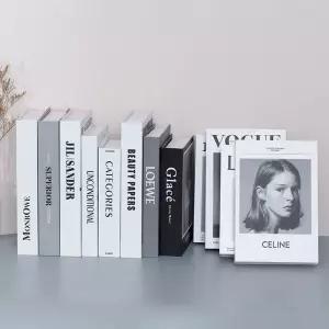 인테리어용 모형책 명품 가짜책 모의책 북유럽 촬영소품 고서 잡지 잡지책