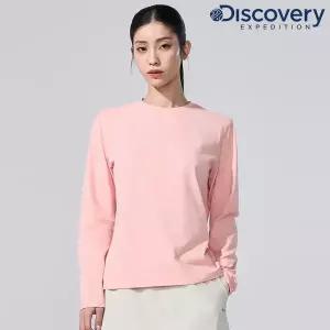 매장정품 DISCOVERY 디스커버리 여성 기능성 라운드 긴팔티셔츠(DWRL44061) 1094338