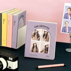 셀프 사진 앨범 4x6 네컷 사진첩/인화 포켓형 바인더 포켓 북 포토 카드 보관 폴라로이드 정리 수납 다용도