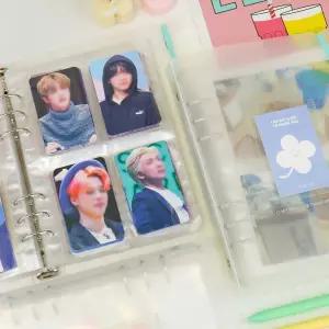 A5 데코 포카 바인더/앨범 다용도 미니 인화 네컷 사진 포켓형 사진첩 포켓 북 포토 카드 보관 폴라로이드