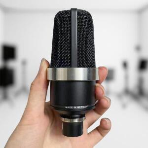 TML 102 프로페셔널 대형 다이어프램 콘덴서 마이크 스튜디오 보컬 녹음 및 고음질 오디오 캡처용