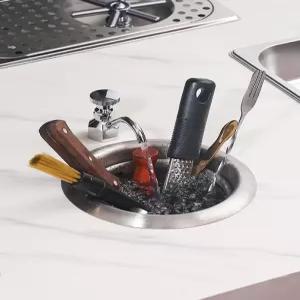 카페 스몰싱크 자가설치 길게 바스푼 인테리어 배수대 업소용 일반형