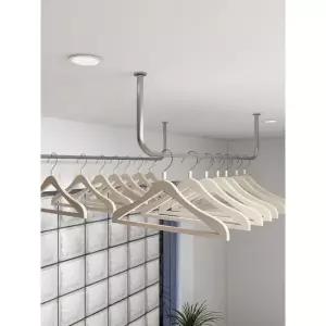 천정건조대 베란다빨래걸이 아파트 스테인레스 막대 랙 발코니 걸이 가정용 빨래봉 천장 이불