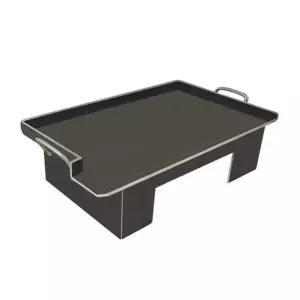 사각철판 무쇠 캠핑 그릴팬 길이 고기 부침개