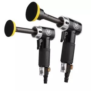 에어폴리셔 공구 베이직+123인치플레이트+ 광택기 오비탈 1세트 미니 왁싱기