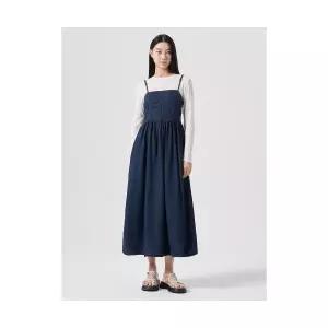 에잇세컨즈 8SECONDS 슬립 데님 원피스 네이비 324871R 1643422