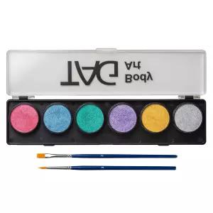 태그 페이스 앤 바디 페인트 - 펄 팔레트 6 x 10g