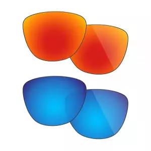 Fiskr Oakley Frogskins(OO9013) 편광 렌즈 교체품, 긁힘 방지 및 염수 방지 및 먼지 방지 코팅 선글라스(
