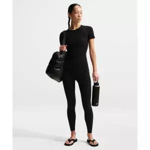 나이키 NIKE 젠비 하이웨이스트 78 노 프론트 심 레깅스 W - 블랙:쿨 그레이 II5234-010 163848