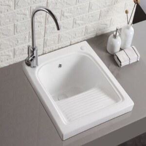 빨래 세탁 회사 간이싱크대 사각 농막 플라스틱 업소용