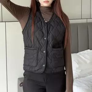 방한조끼 겨울 경량패딩 작업 동복 깔깔이 작업용 패딩 등산 조끼 여자 남자