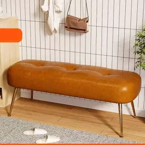레트로 가정용 매장용 소파 등받이없는 인테리어 침실 거실 현관 벤치