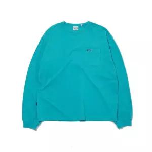 펜필드 워시드 베이직 포켓 긴소매 티셔츠 민트 FS1KT42U 추천