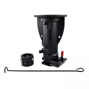 Weonefit C5G1216 12 -16 조절 가능한 높이 쿠션 5륜부터 구스넥 어댑터 캠핑카/RV/트레일러 킹핀 박스