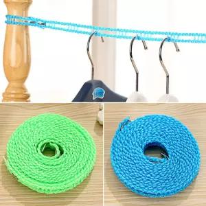 차박 캠핑 여행 필수 휴대용 빨랫줄 5M 사다리형 건조 로프 걸이