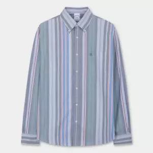 프라이데이 포플린 패턴 스트라이프 셔츠 멀티 BBTHMFF304 BBTHMF21257FF 추천 브룩스 브라더스