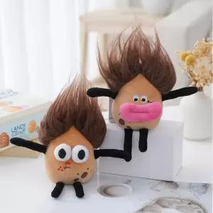 못난이 포테이토 감자인형 열쇠고리 키링 가방고리