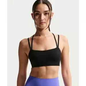 나이키 NIKE 젠비 스트래피 라이트 서포트 패드 스포츠 브라 W - 블랙:쿨 그레이 IB9848-010 163252