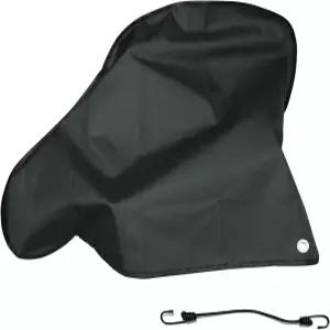 카라반 히치 커버 방수 통기성 견인 텅 잭 보호 트레일러 잠금 RV 트레일러에 적합 (블랙)