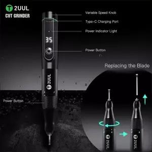 호환   수리용 다기능 연마기 납땜 패드 칩 스크린 광택기 분해 도구 DA84 CVT 연마기 프로 버전 2UUL