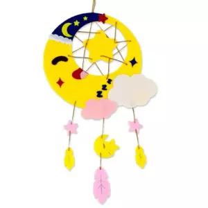 (달님) 부직포 모빌 만들기/종이공예/신생아/방꾸미기/아기/썬캐처/겨울/움직이는/장난감/인테리어/장식