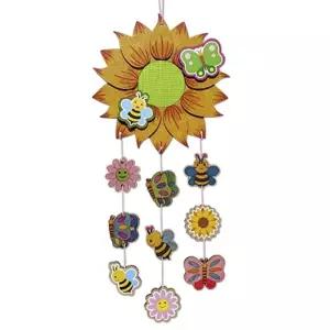 (꽃) 나무 스티커 모빌 만들기/이색/유아/부직포/장식품/조인트/저학년/가을/아기방/꾸미기/침대용/천정