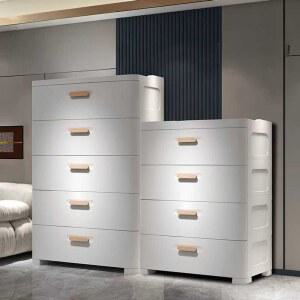 오단서랍장 5단 키큰 바퀴서랍장 보관 공간활용 심플 공간 1000 서랍수납장 틈새 자취방