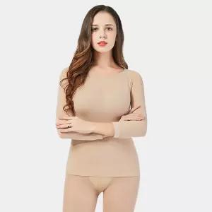 여성 초경량 내의 상하세트 히트텍 방한 보온 내복세 igA8+3hoQ