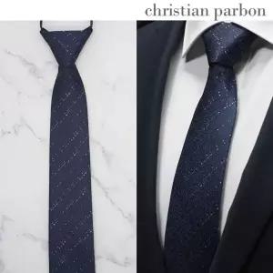 파본 크리스티안 자동넥타이 슬림 moss dot 7cm 4계절 [f85658B]