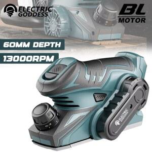 13000 브러시리스 미니 전기 대패 무선 휴대용 목재 절단 밀링 Engr ingTool 12V 배터리