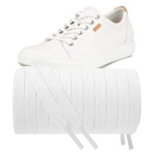 [미국배송] ECCO 소프트 스니커즈용 NDTEZUGT 코튼 신발끈 플랫 운동화 끈 교체용