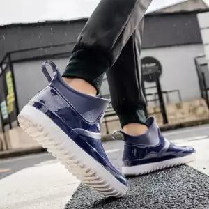 첼시 장화 우화 예쁜 여름 앵클 앵글 신발 숏레인 빅사이즈 방수 [f598EC0]