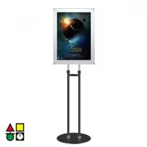 [문구/오피스] 보급형 자석부착식 포스터스탠드 A2 SMMP 07BK 웰컴보드 메뉴판 안내판 표지판 광고판